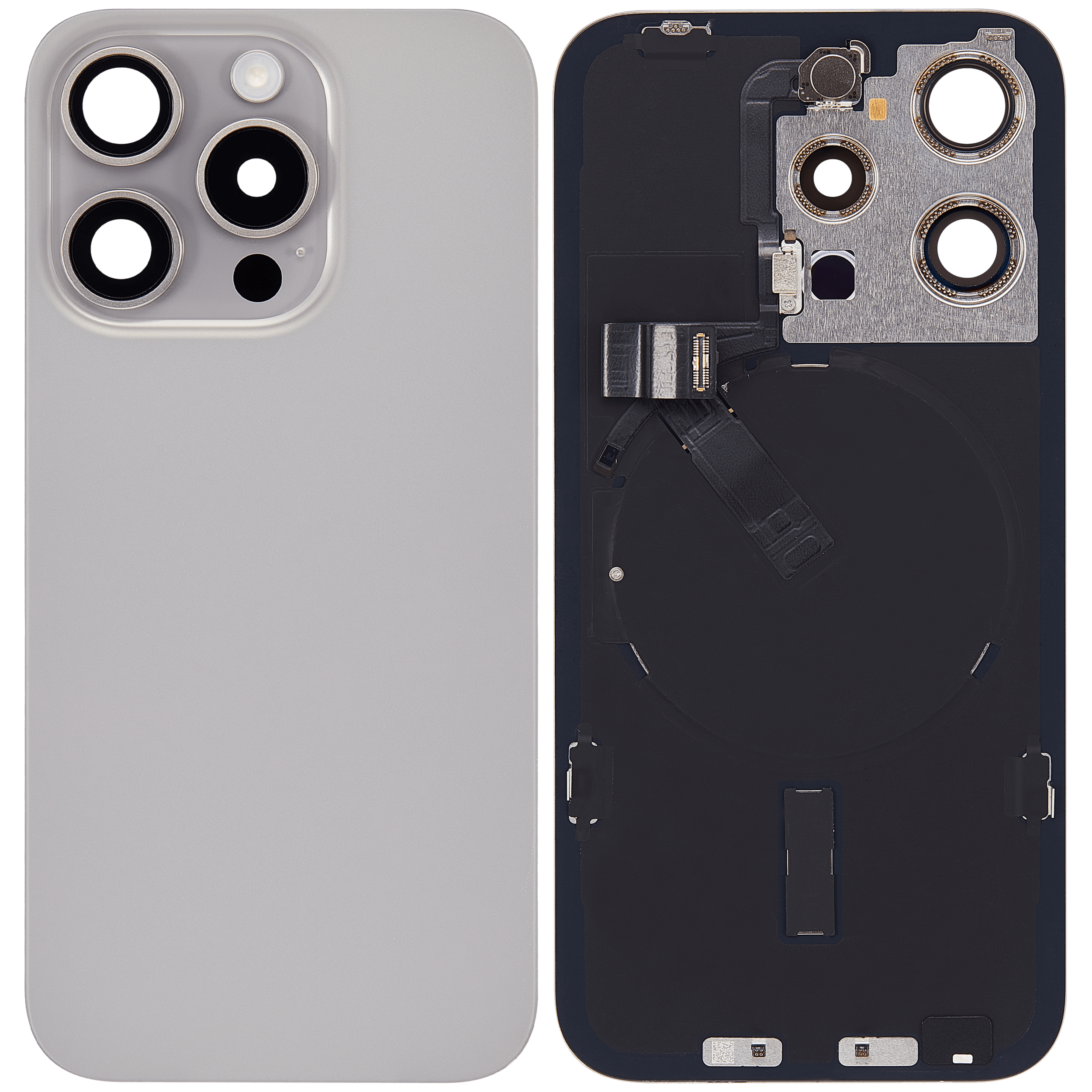 Original Apple-Ausbau A gebraucht – iPhone 15 Pro Backcover Natur