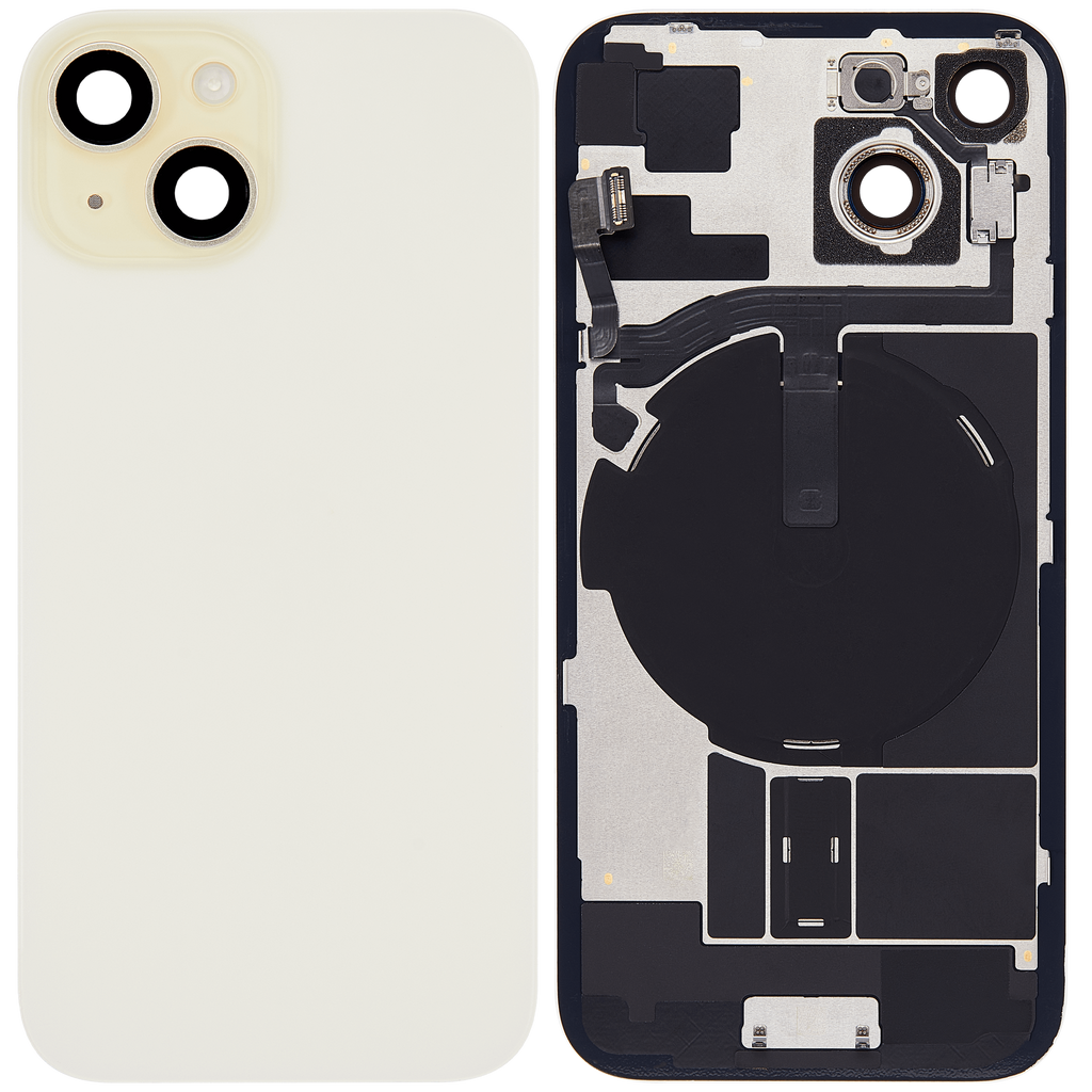 Original Apple-Ausbau A gebraucht – iPhone 15 Backcover Gelb