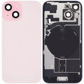 Backcover für iPhone 15 Pink OEM Qualität A MagSafe NFC Blitz-Flexkabel
