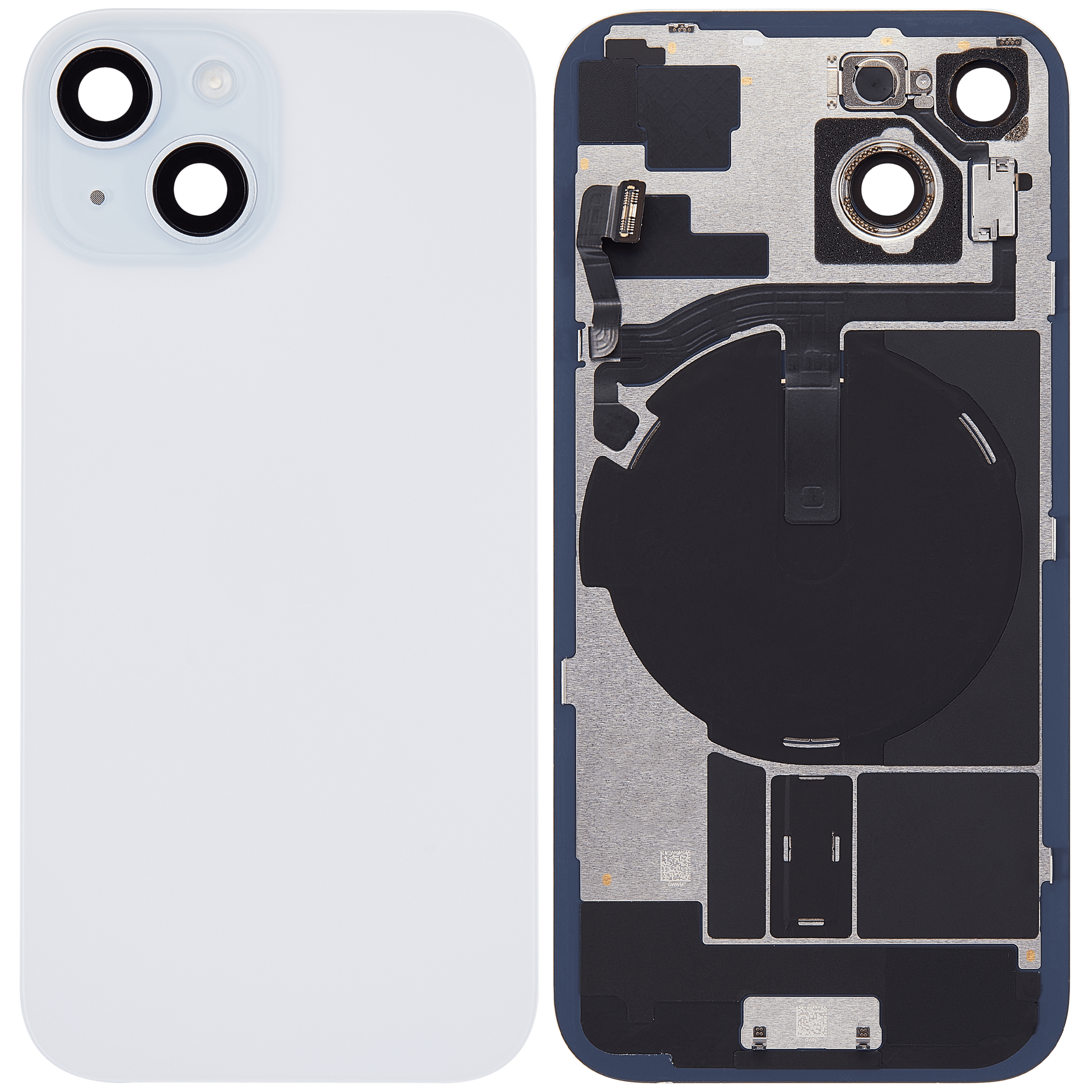 Original Apple-Ausbau A gebraucht – iPhone 15 Backcover Blau