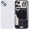 Back Cover with MagSafe Magnet, NFC & Flash Flex Cable for iPhone 15 Plus (Used OEM Part, Grade A) (Blue)