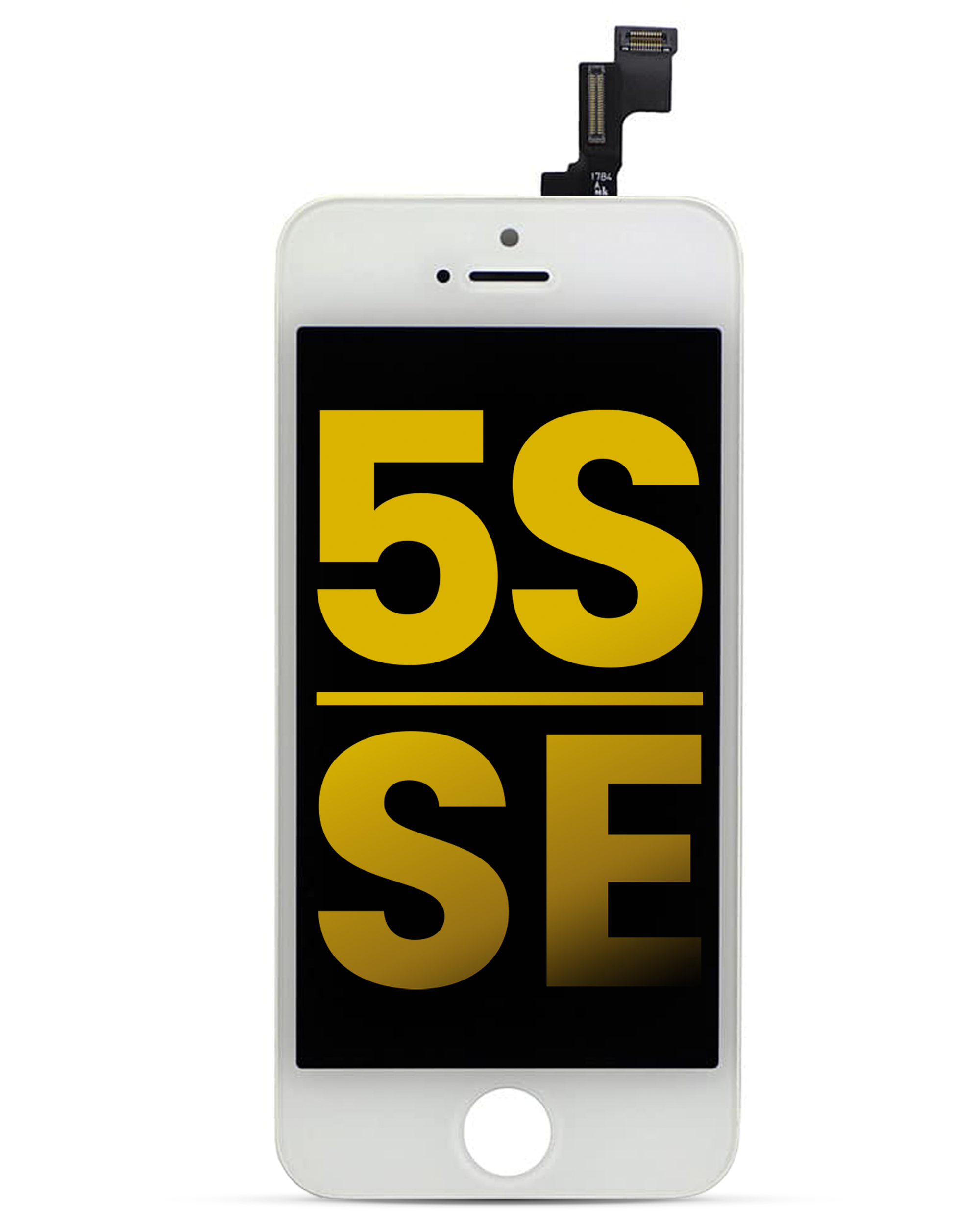 LCD-Display für iPhone 5S / SE (2016) (Refurbished) (Weiß)
