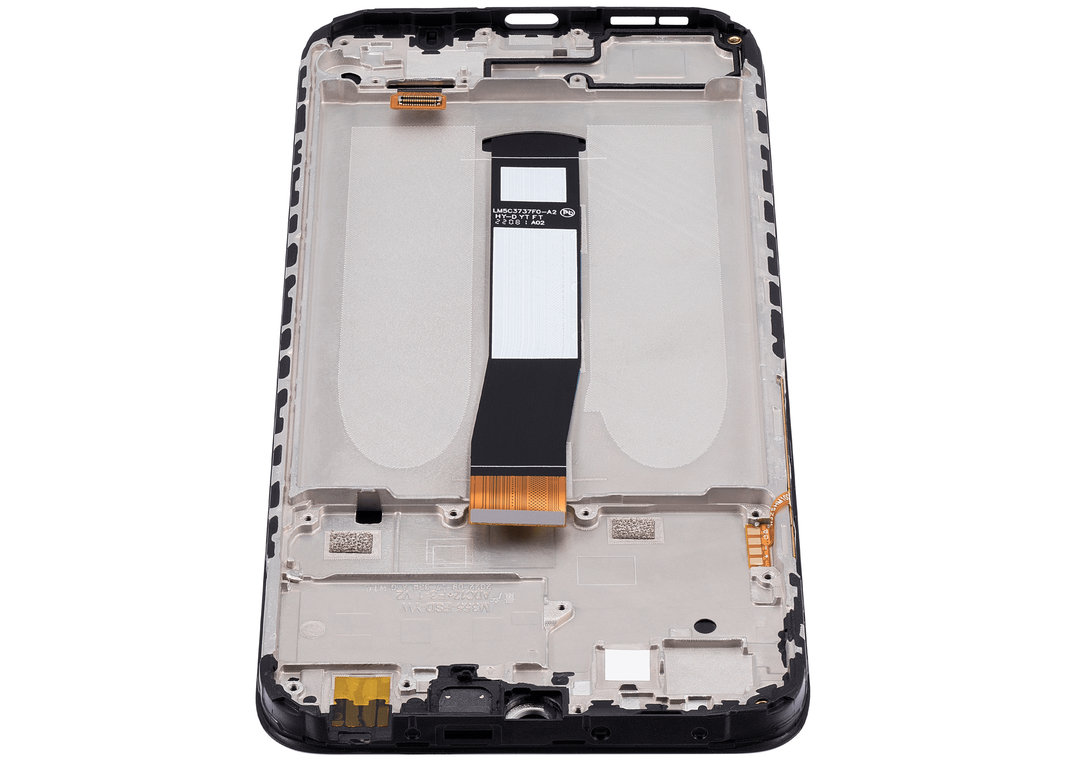 LCD-Display mit Rahmen für Xiaomi Redmi 10C (Aftermarket Plus) (Alle Farben)