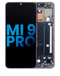 LCD-Display mit Rahmen für Xiaomi Mi 9 Pro Titanium Schwarz Aftermarket