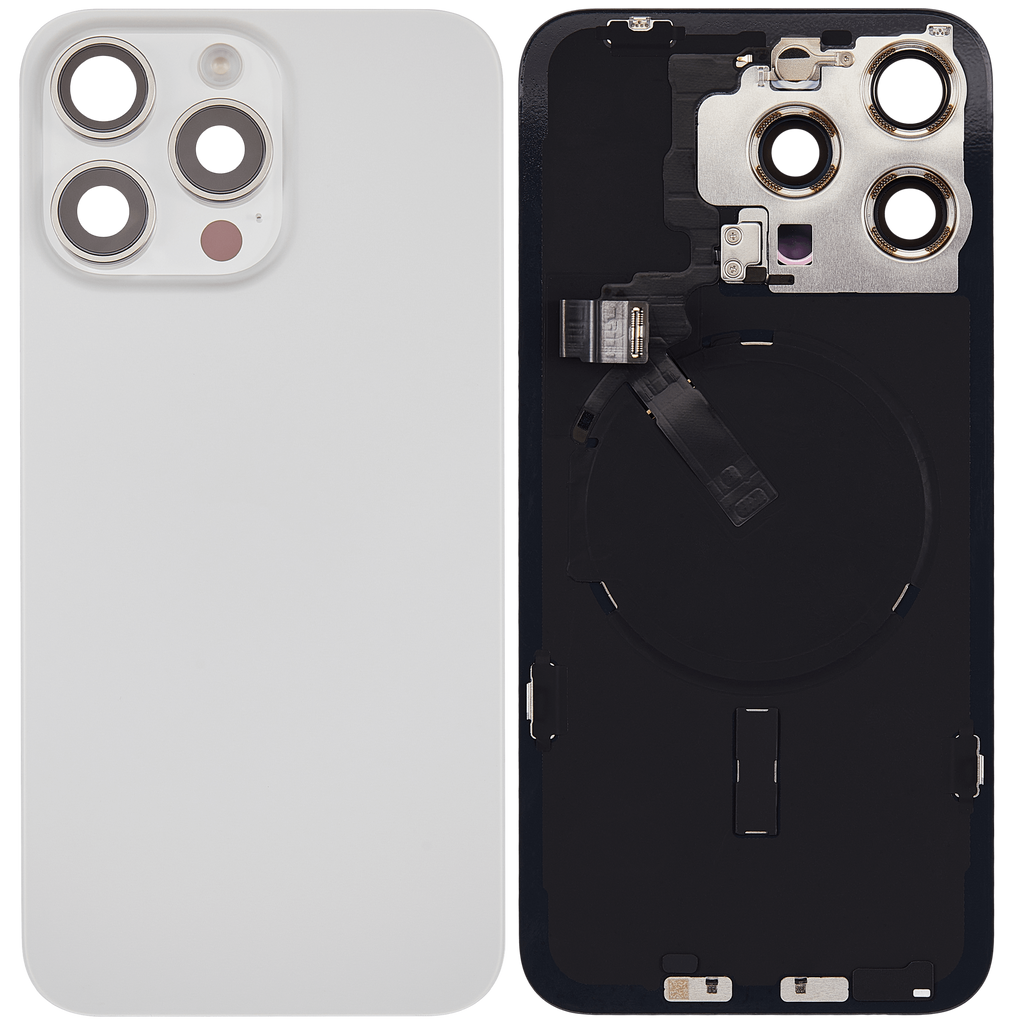 Gebrauchter Ausbau/Pull Qualität A – iPhone 15 Pro Max Backcover Weiß