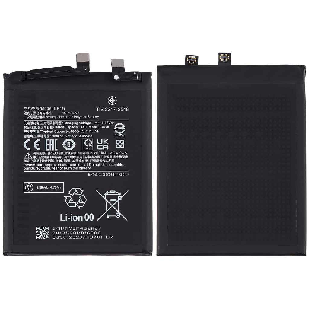 Replacement battery for Xiaomi 13 (BP4G)
