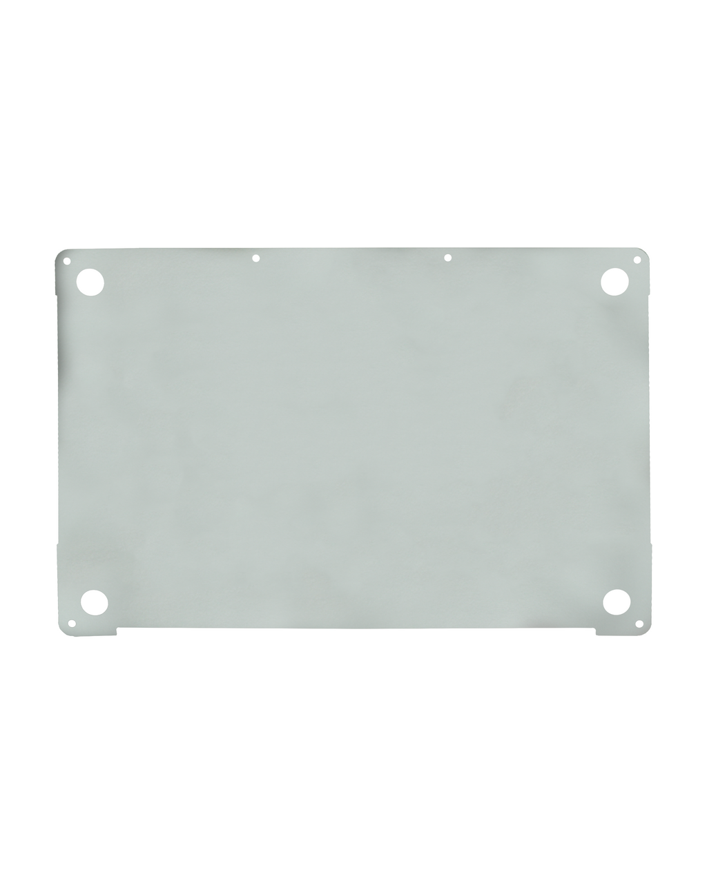 2 in 1 (Top and Bottom) Skin für MacBook Pro 15" A1990 (2018-2019) / A1707 (2016-2017) (Silber)