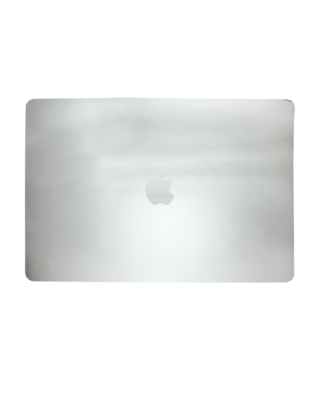 2 in 1 (Top and Bottom) Skin für MacBook Pro 15" A1990 (2018-2019) / A1707 (2016-2017) (Silber)