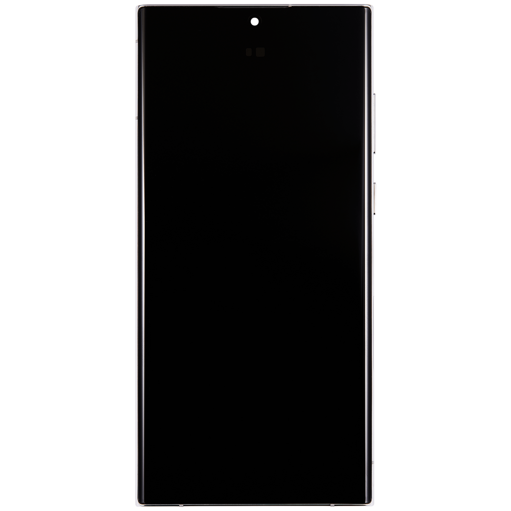 OLED Display with Frame for Samsung Galaxy S22 Ultra 5G (Service Pack) (Phantom White)