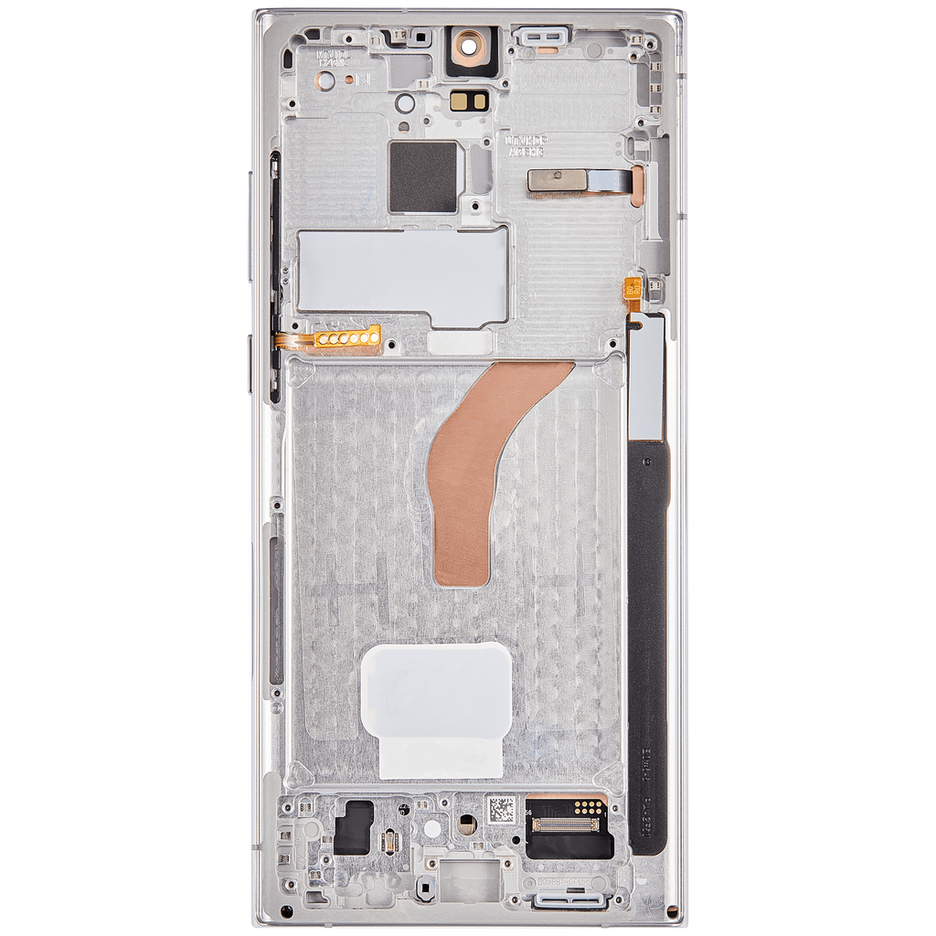 OLED Display with Frame for Samsung Galaxy S22 Ultra 5G (Service Pack) (Phantom White)