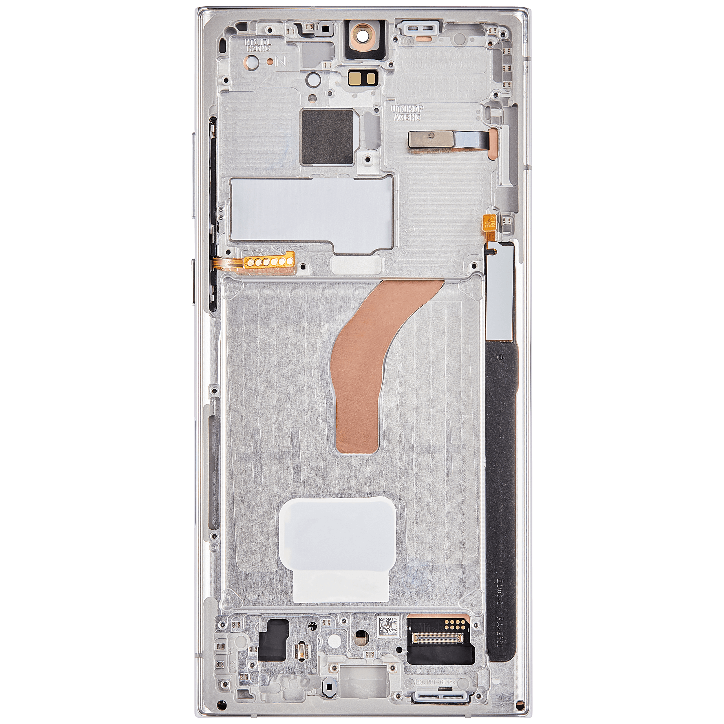 OLED Display with Frame for Samsung Galaxy S22 Ultra 5G (Service Pack) (Phantom White)