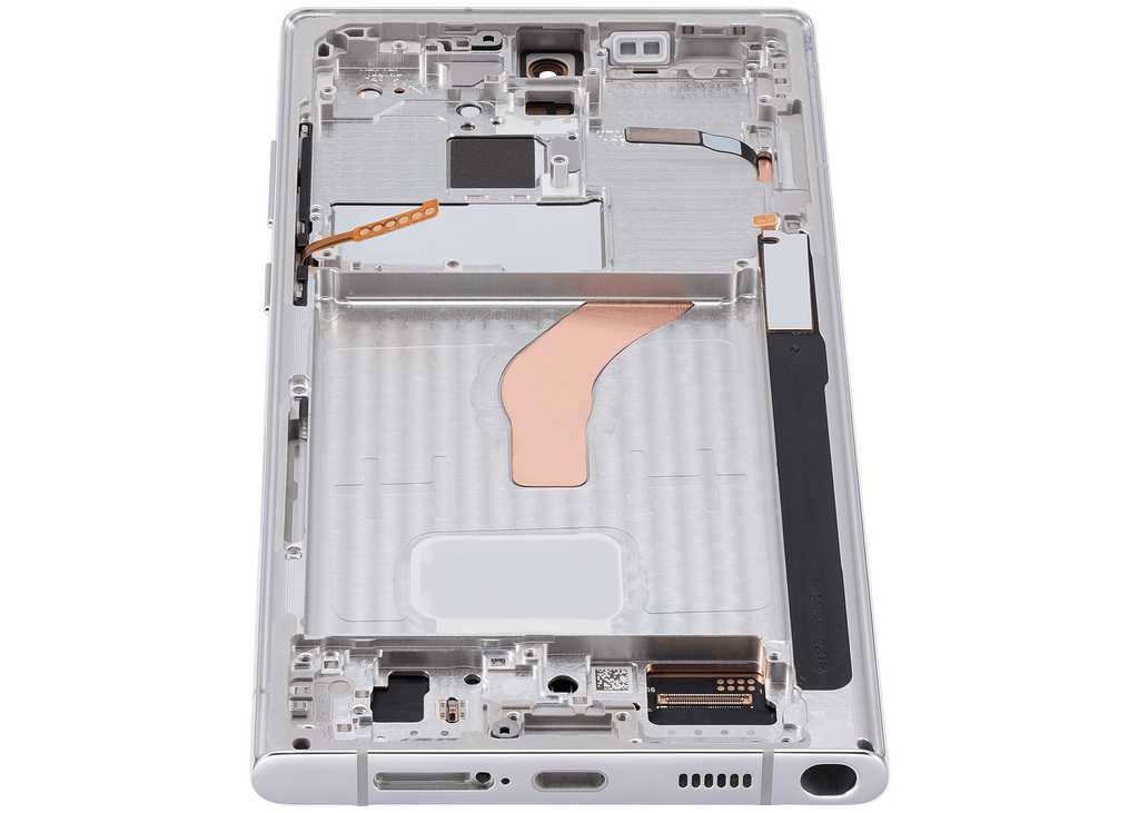 OLED Display with Frame for Samsung Galaxy S22 Ultra 5G (Service Pack) (Phantom White)