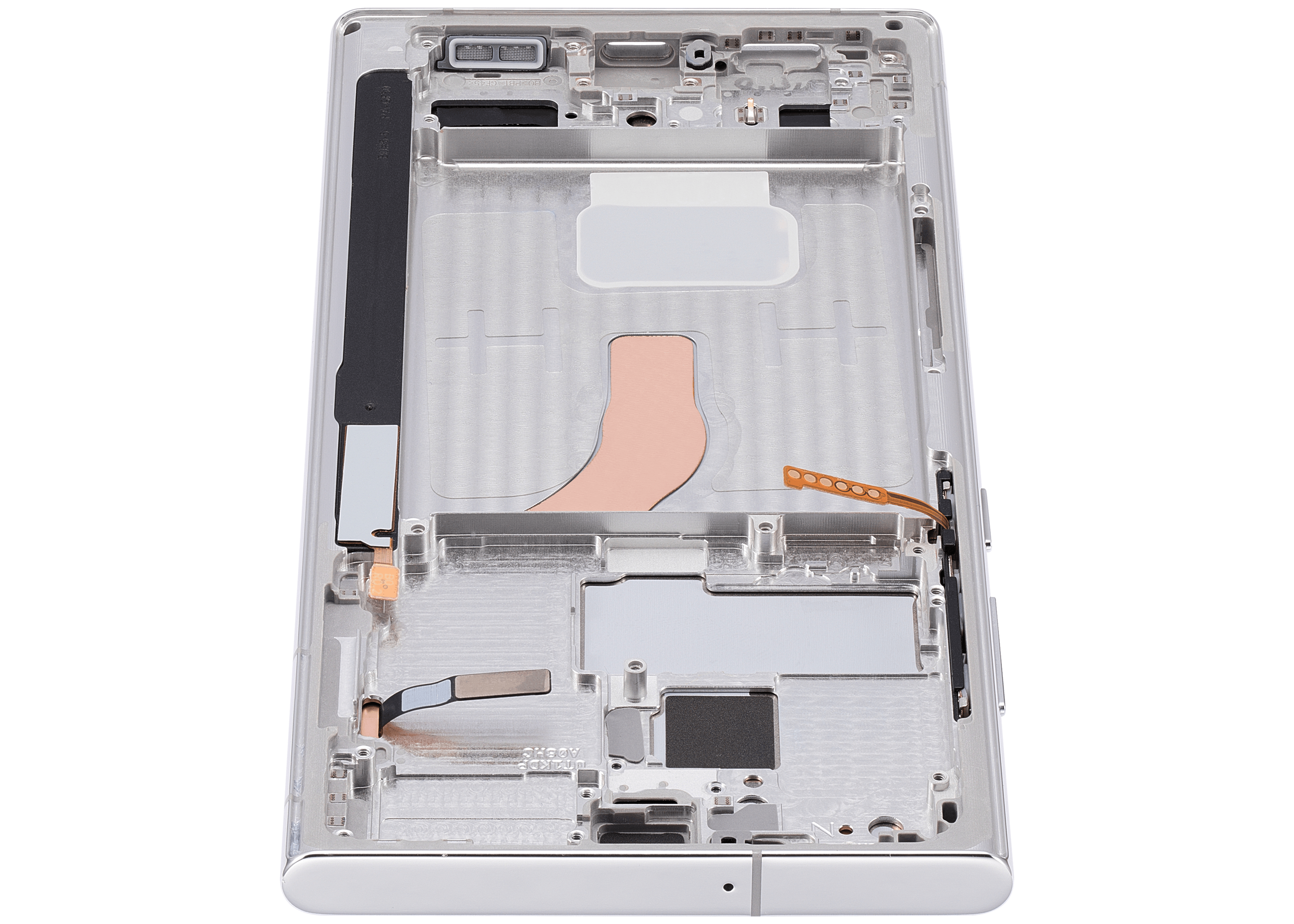 OLED Display with Frame for Samsung Galaxy S22 Ultra 5G (Service Pack) (Phantom White)