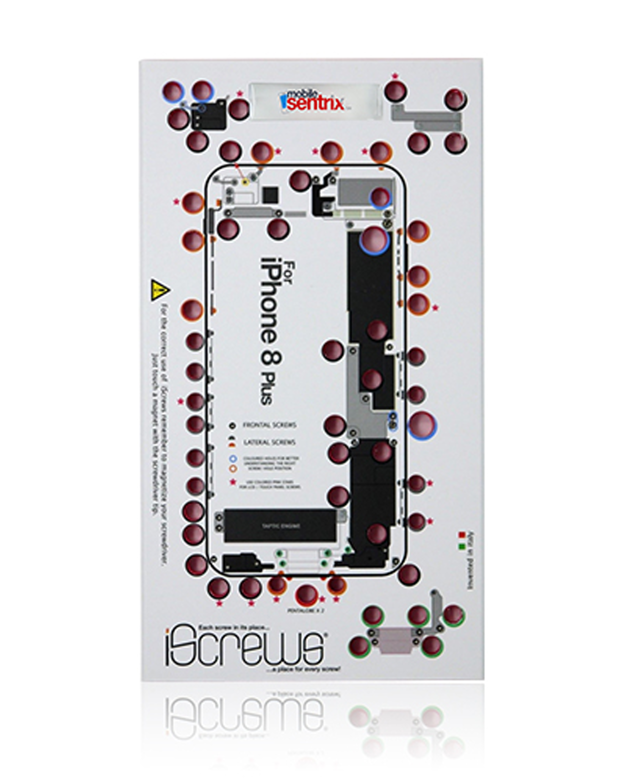 iScrews Position Mat for iPhone 8 Plus (dottorpod)