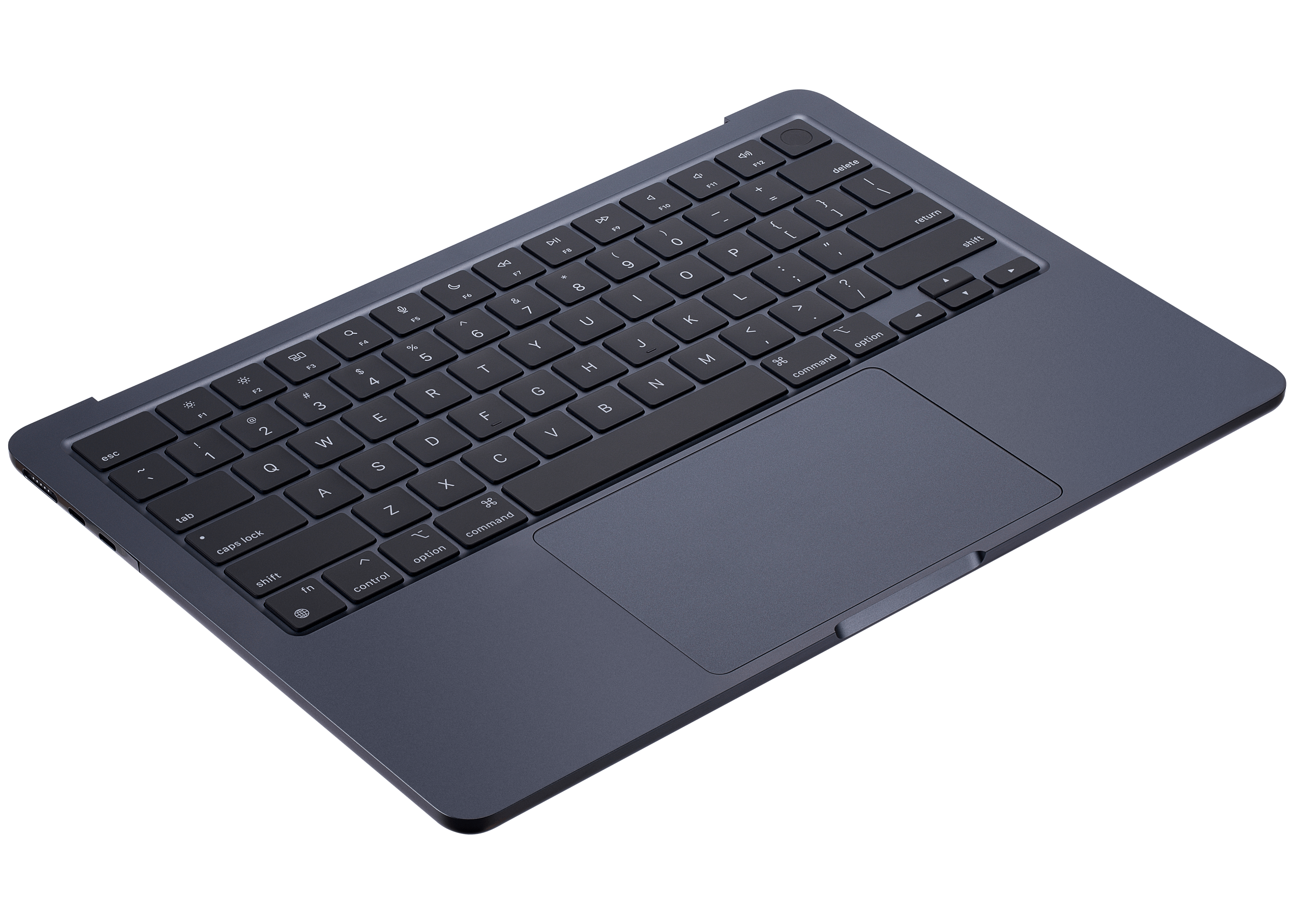 Topcase mit Akku & US-Tastatur für MacBook Air 13" A2681 Midnight