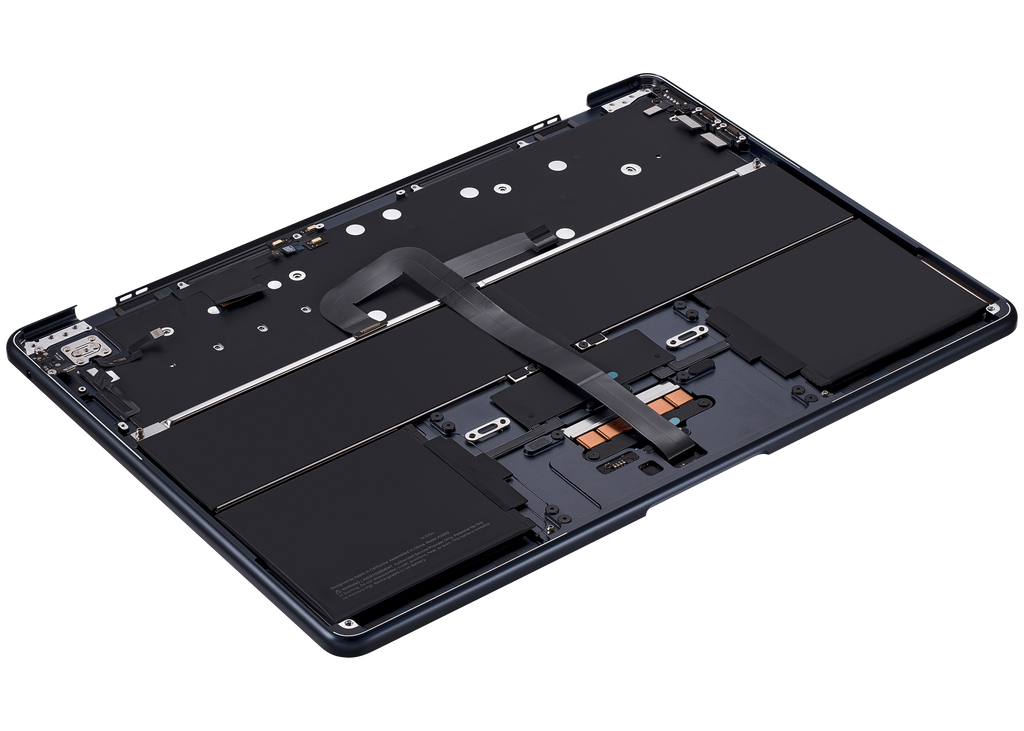 Topcase mit Akku & US-Tastatur für MacBook Air 13" A2681 Midnight