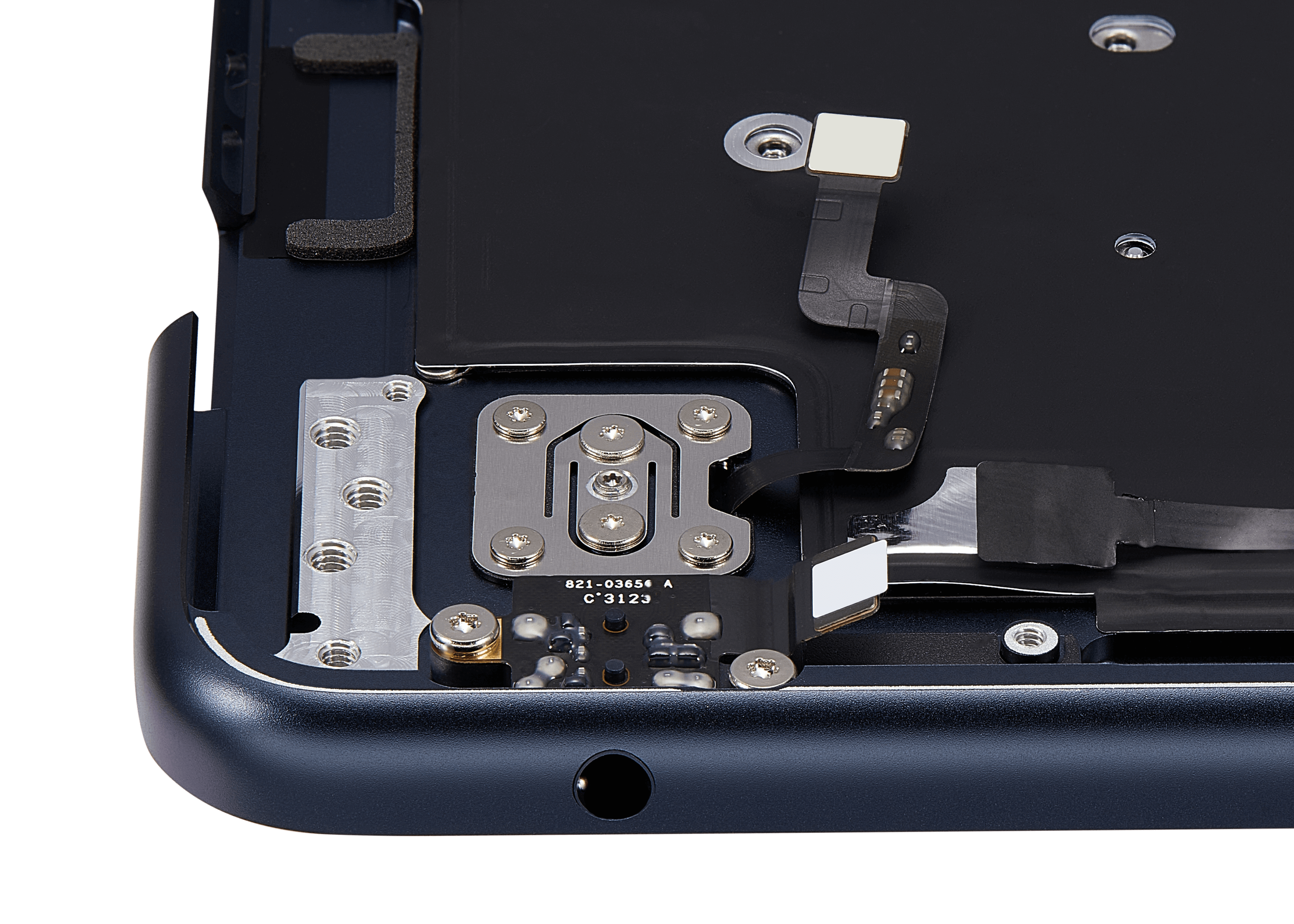 Topcase mit Akku & US-Tastatur für MacBook Air 13" A2681 Midnight