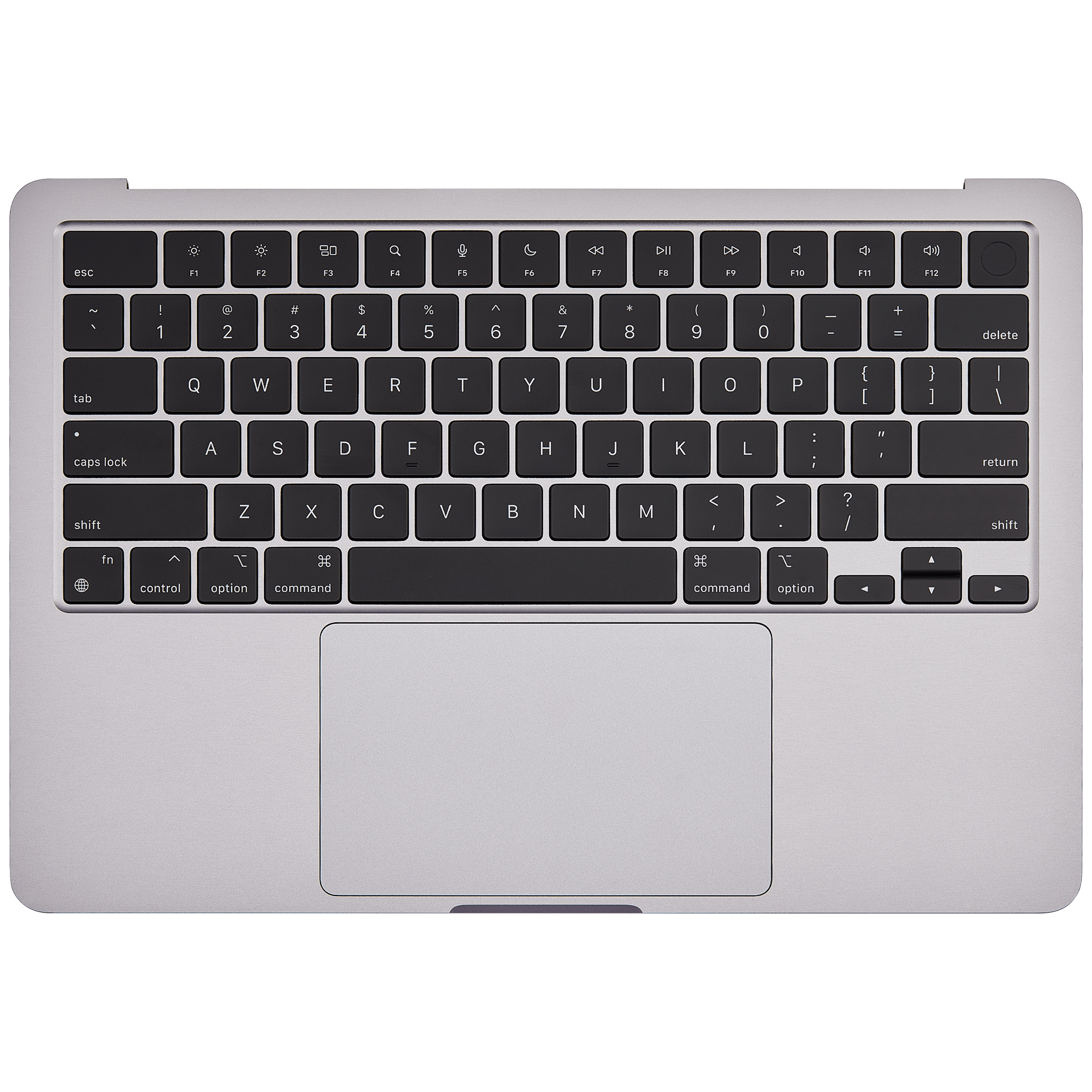 Apple MacBook Air 13" A2681 Top Case Akku Tastatur Space Grau US