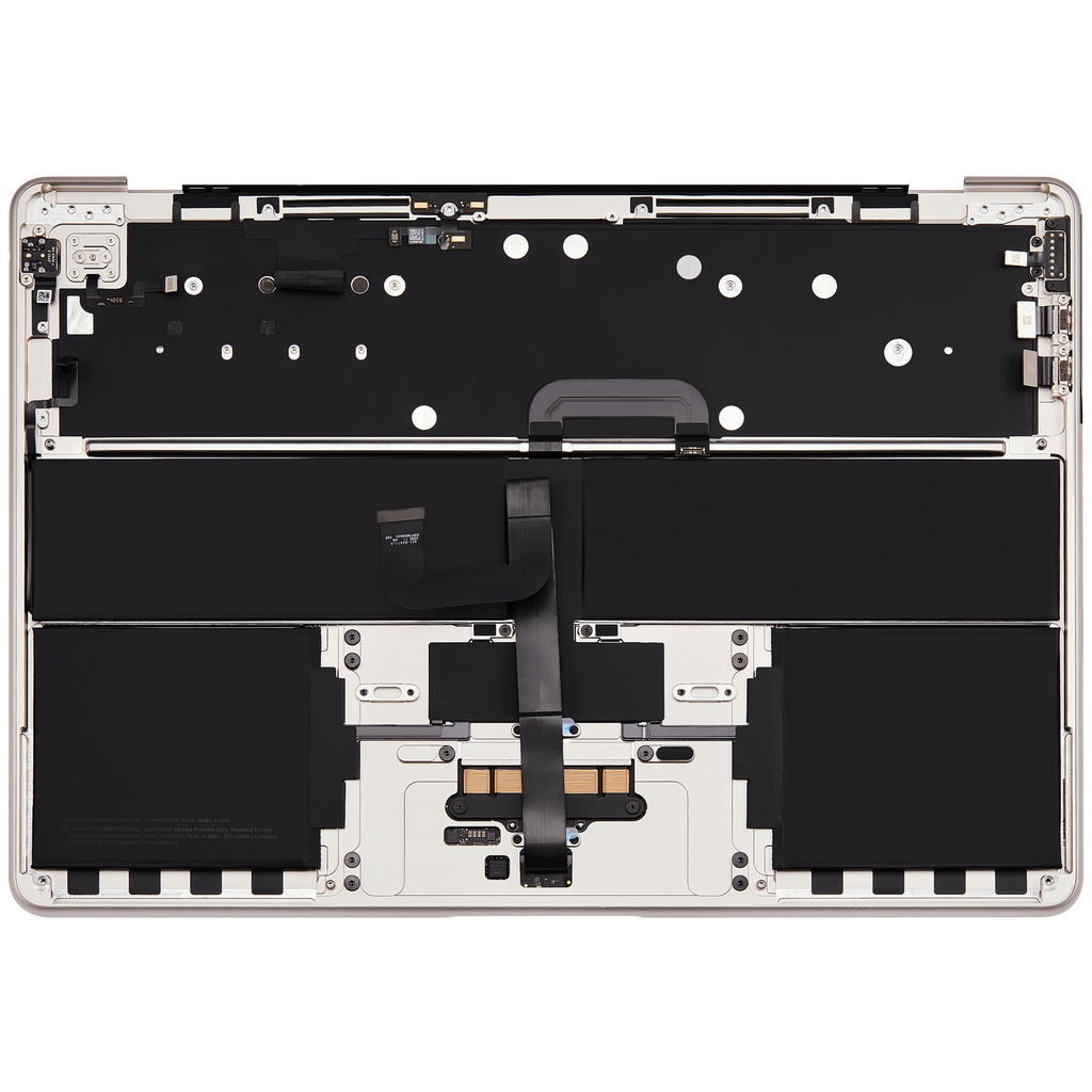 Top Case mit US Tastatur & Akku für MacBook Air 13" A2681 Starlight