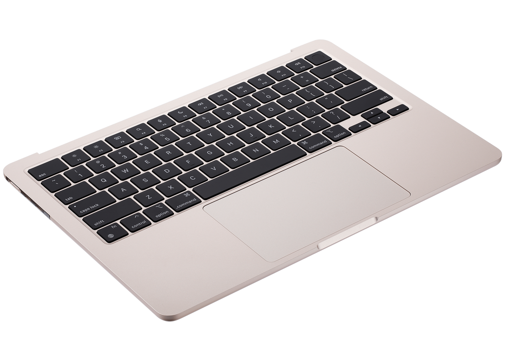Top Case mit US Tastatur & Akku für MacBook Air 13" A2681 Starlight