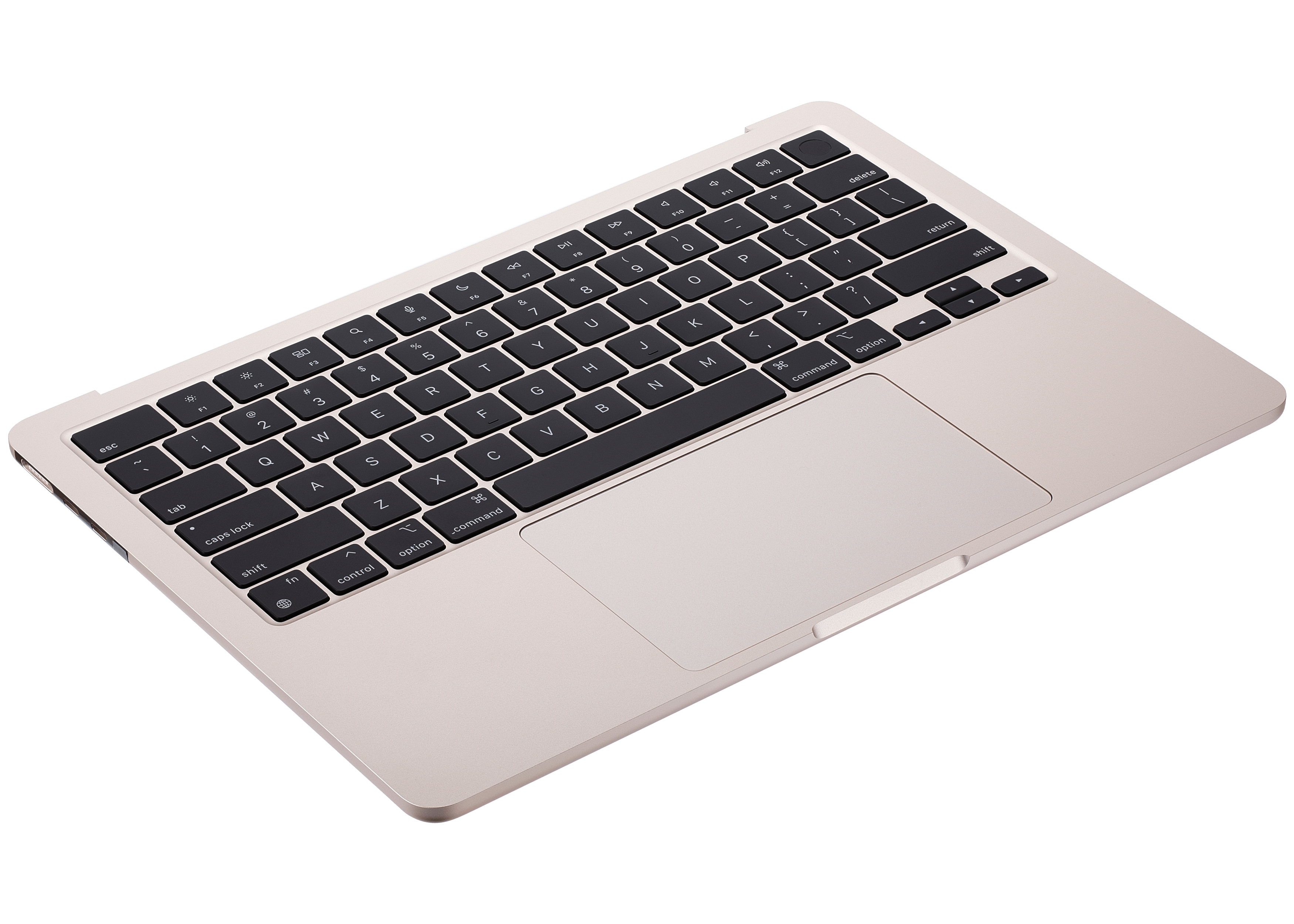 Top Case mit US Tastatur & Akku für MacBook Air 13" A2681 Starlight