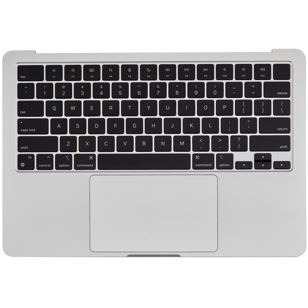 Top Case with Battery and Keyboard for MacBook Air 13" A2681 (2022) (US Keyboard) (Silver)