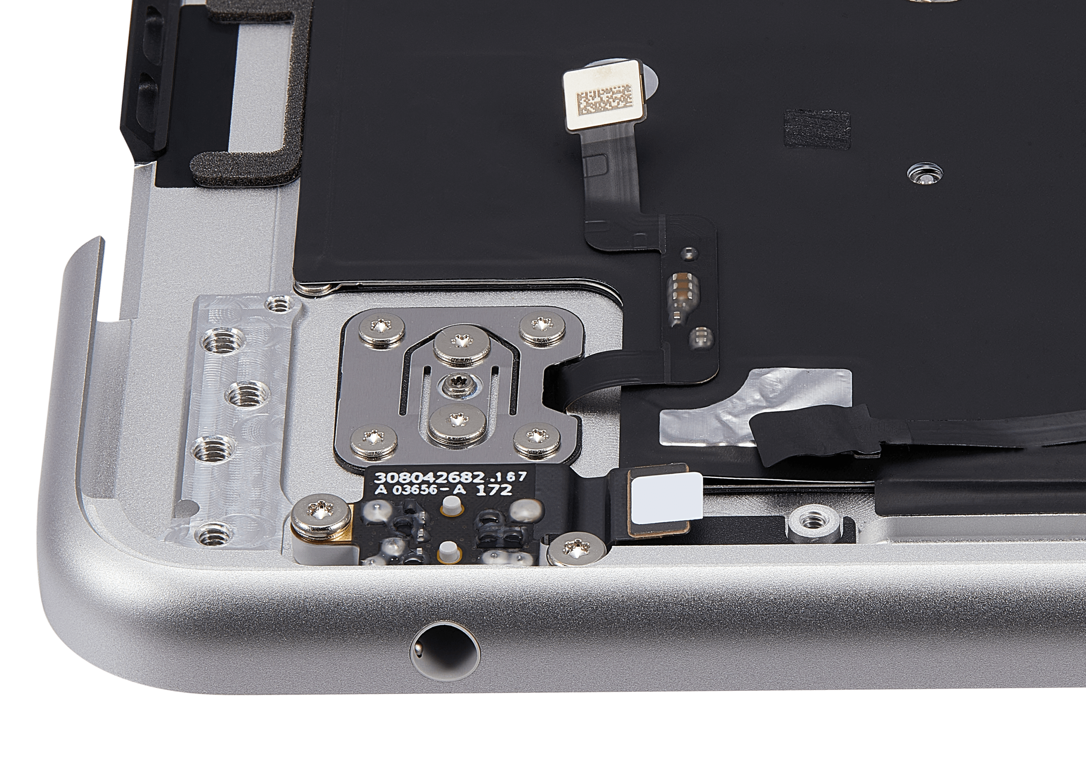 Top Case with Battery and Keyboard for MacBook Air 13" A2681 (2022) (US Keyboard) (Silver)