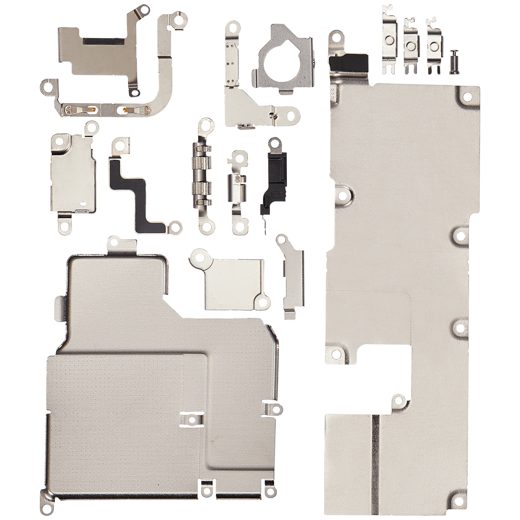 Komplettset Kleine Metallhalterung für iPhone 14 Pro
