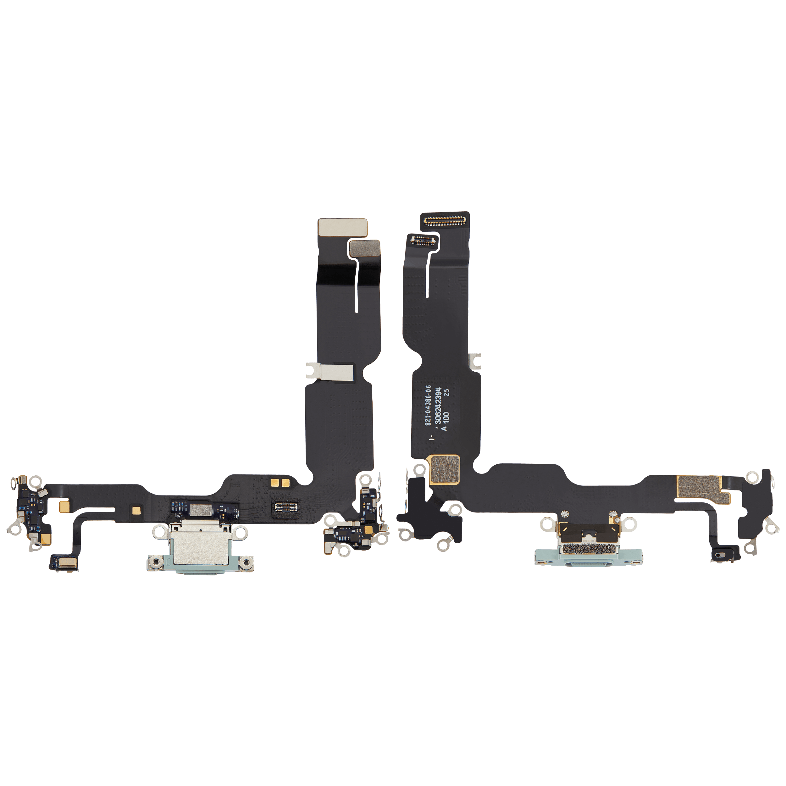 Charging Port Flex Cable for iPhone 15 Plus (Premium) (Green)