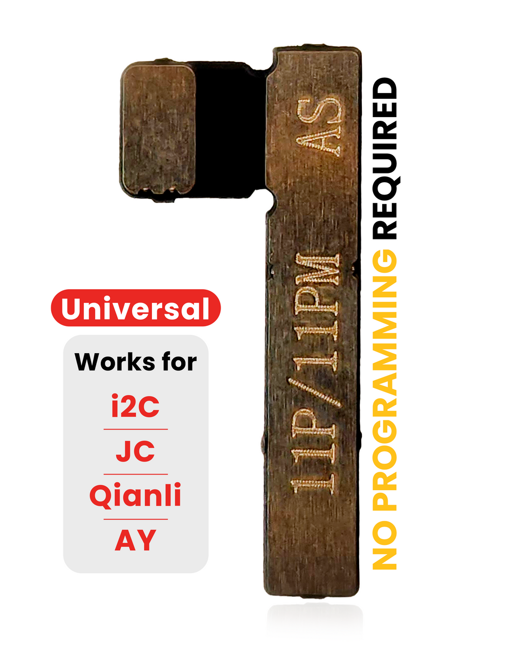 Pre-made Universal Battery Tag-On Flex (solderless) for iPhone 11 Pro / 11 Pro Max