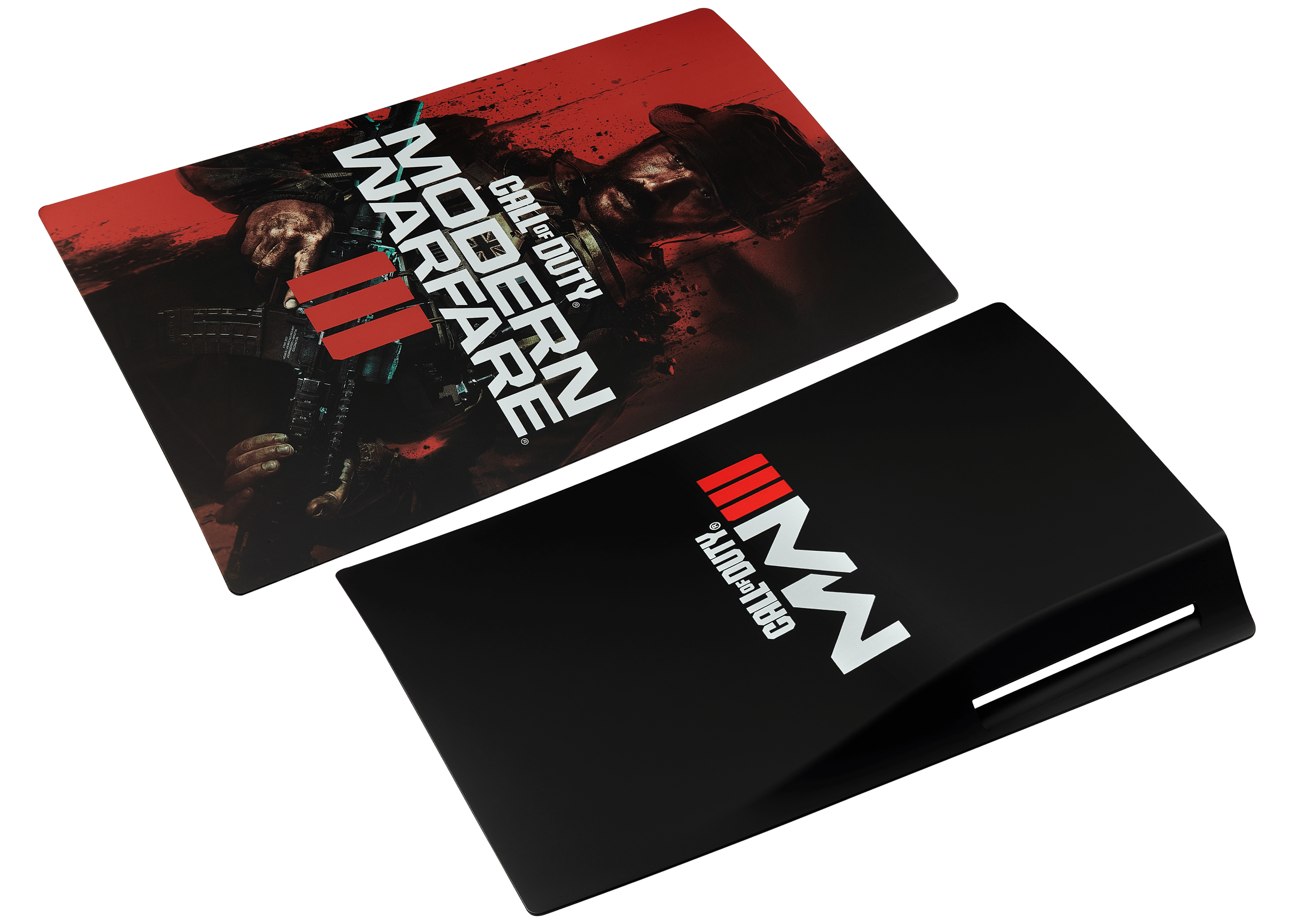 Faceplate Cover (Upper and Lower Part) for PlayStation 5 (1000 / 1100 / 1200) (Call of Duty / Modern Warfare)