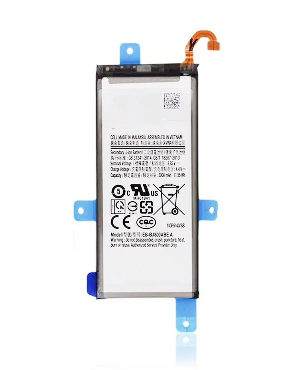 Replacement Akku für Samsung Galaxy A6 (A600 / 2018) (Service Pack)