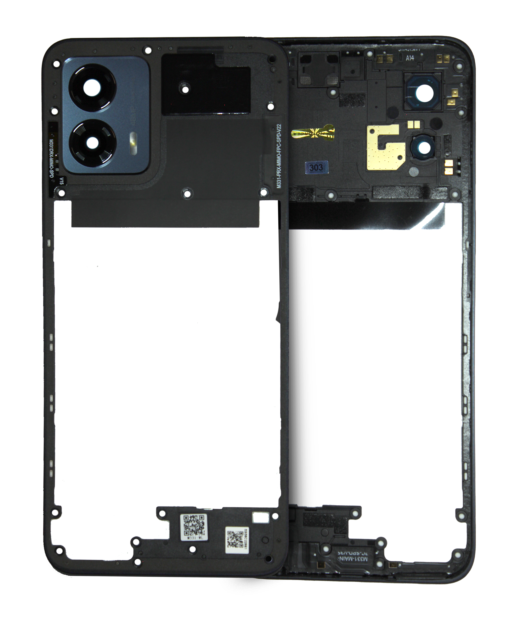 Back Cover for Motorola Moto G 5G (XT2313 / 2023) (Original OEM) (Basalt Blue)