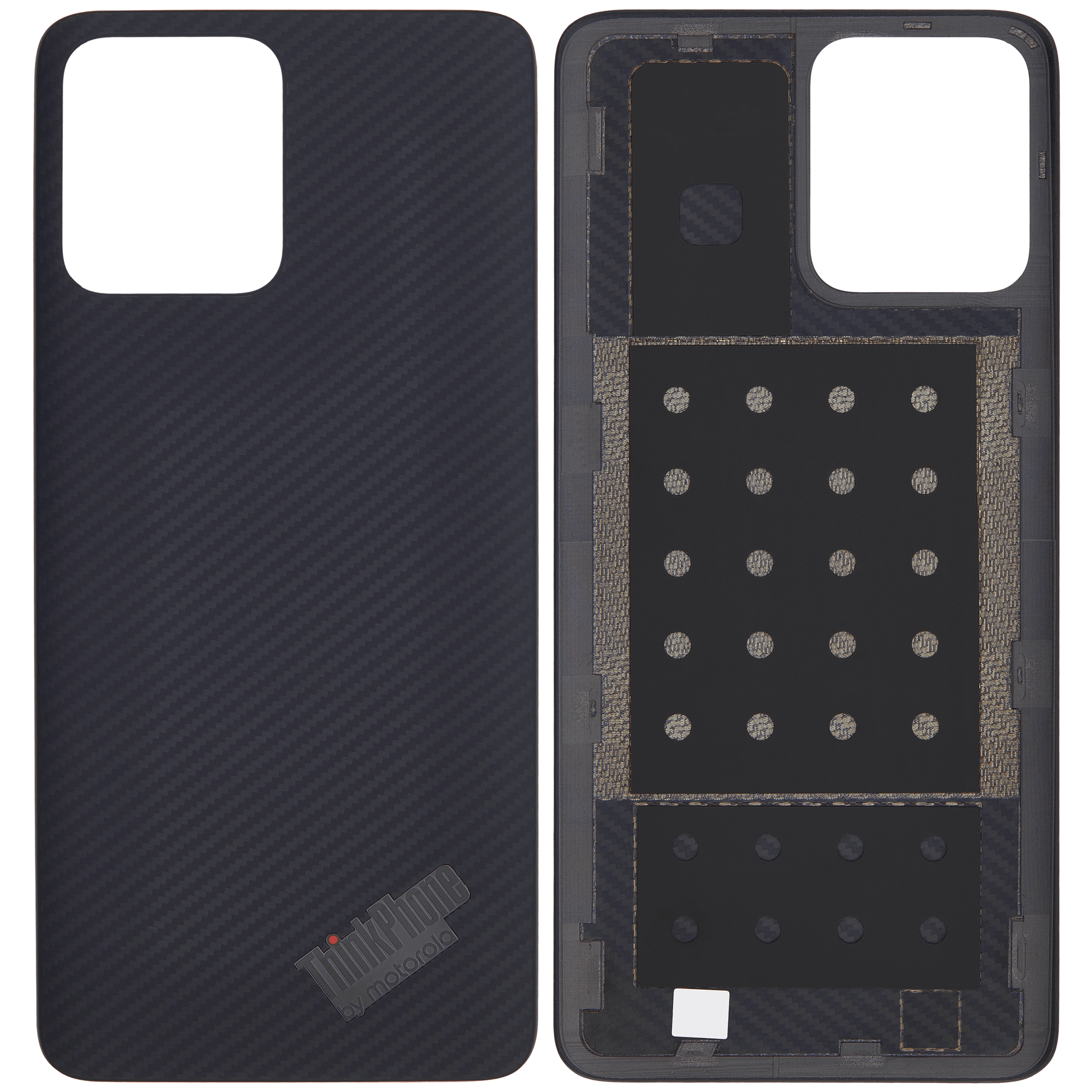 Back Cover for Motorola ThinkPhone (XT2309 / 2023) – Original OEM – Carbon Black