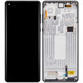 OLED Display with Frame for Motorola Moto Edge Plus (XT2061/2020) Refurbished Smokey Sangria
