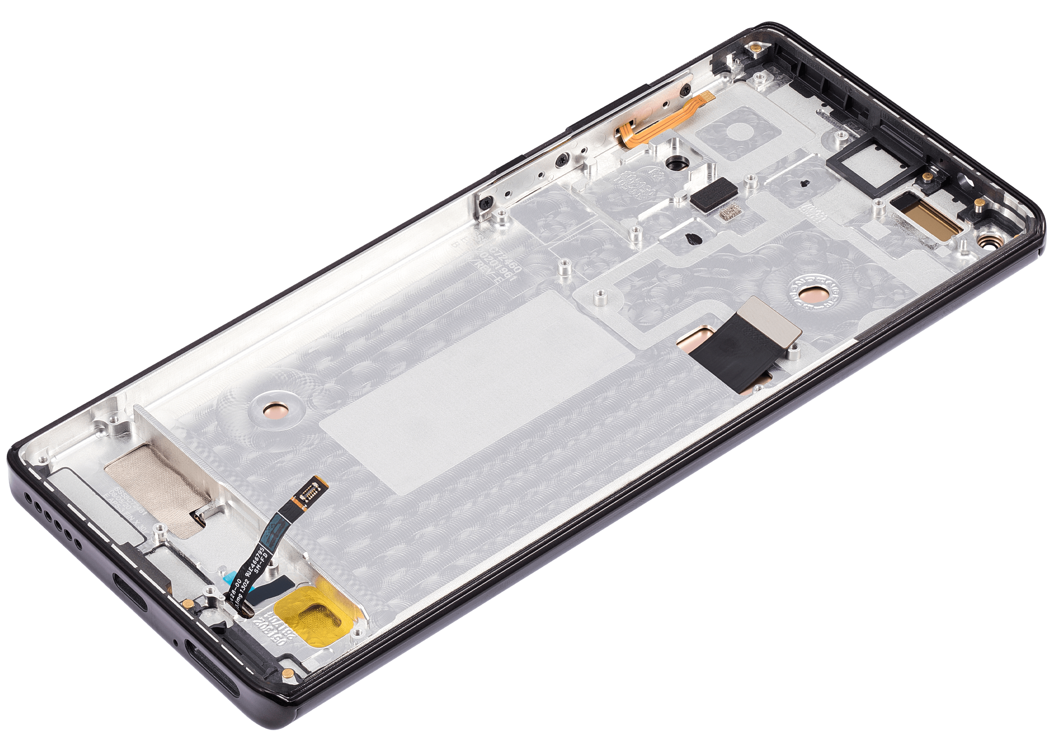 OLED Display with Frame for Motorola Moto Edge Plus (XT2061/2020) Refurbished Smokey Sangria