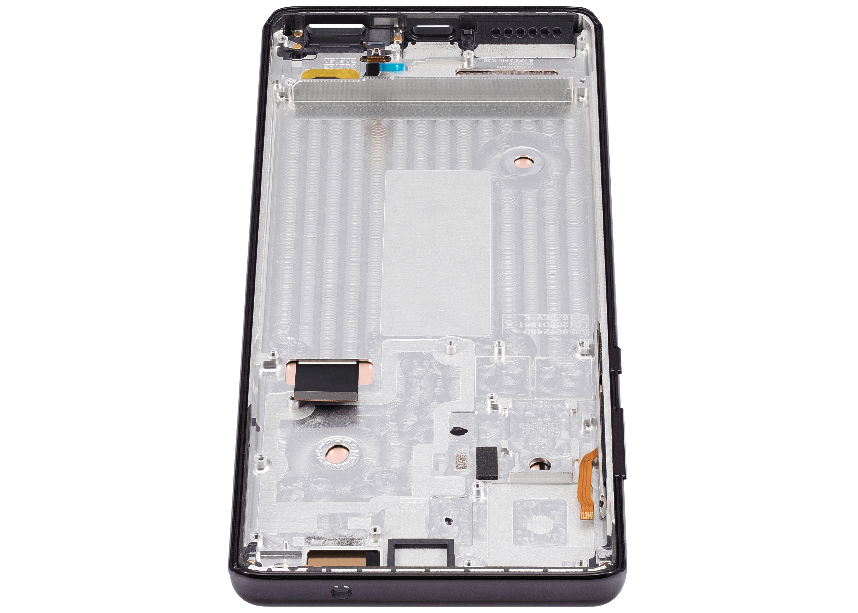 OLED Display with Frame for Motorola Moto Edge Plus (XT2061/2020) Refurbished Smokey Sangria