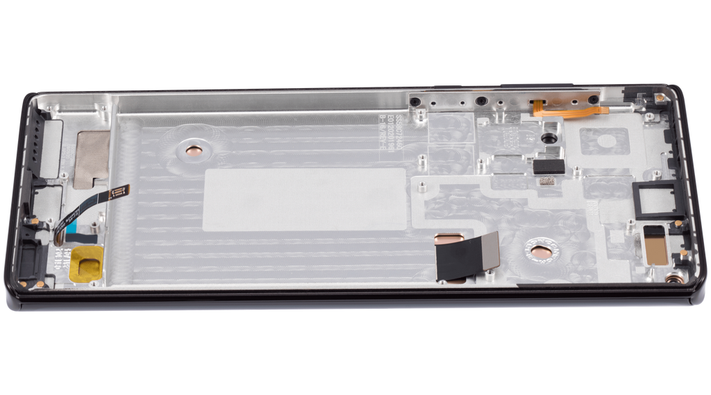 OLED Display with Frame for Motorola Moto Edge Plus (XT2061/2020) Refurbished Smokey Sangria