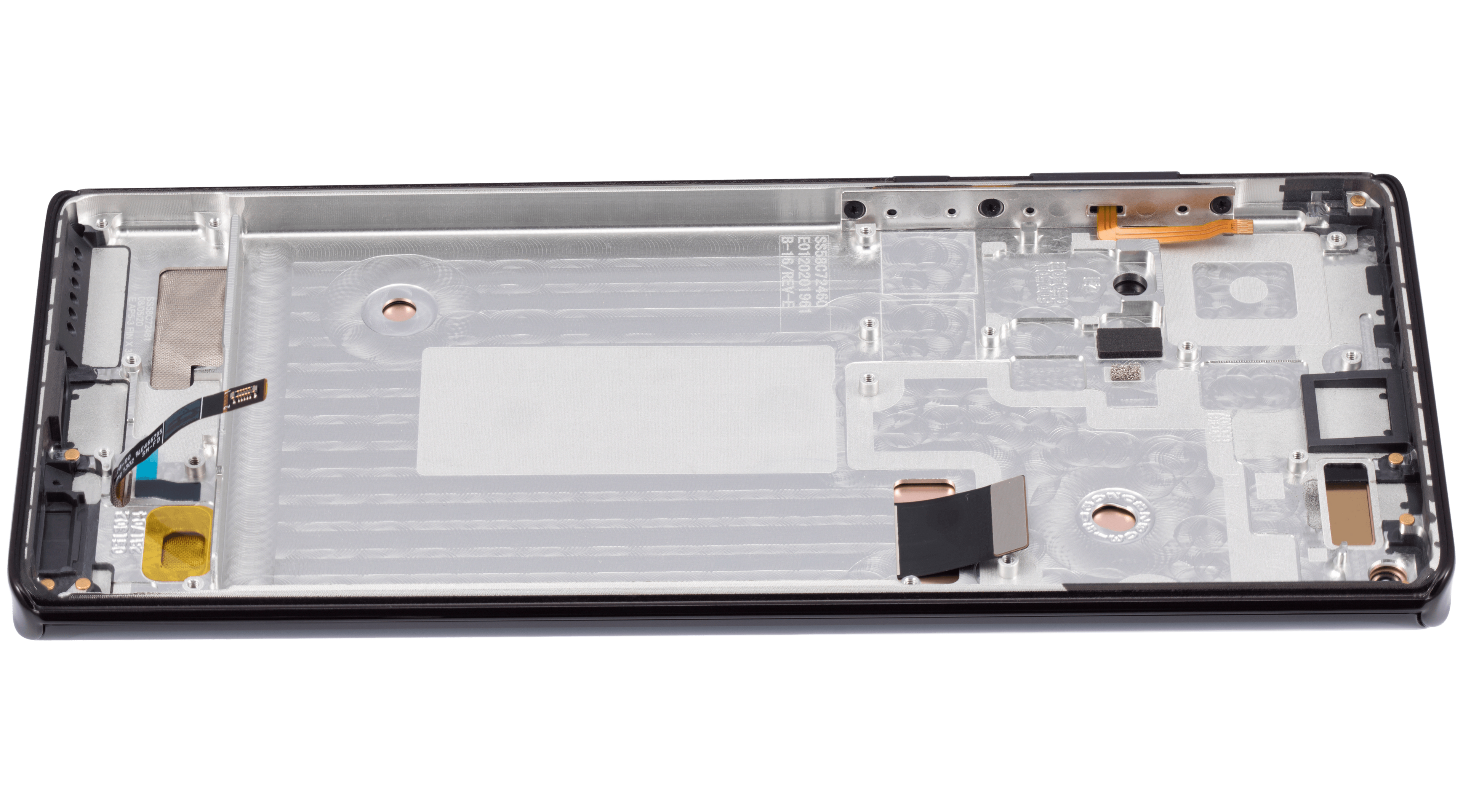 OLED Display with Frame for Motorola Moto Edge Plus (XT2061/2020) Refurbished Smokey Sangria
