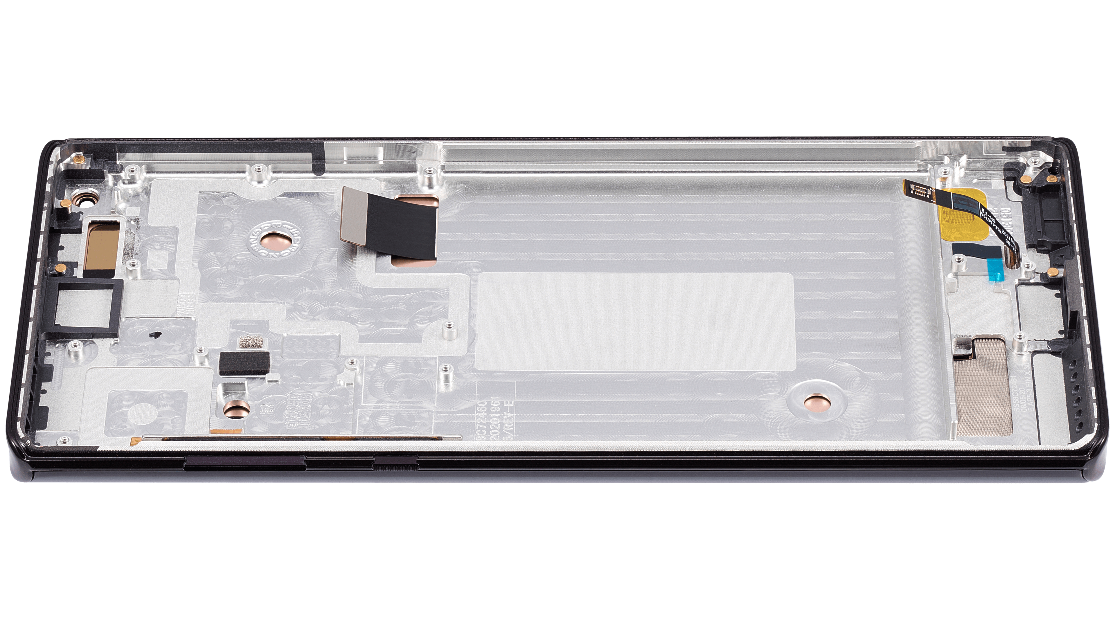 OLED Display with Frame for Motorola Moto Edge Plus (XT2061/2020) Refurbished Smokey Sangria