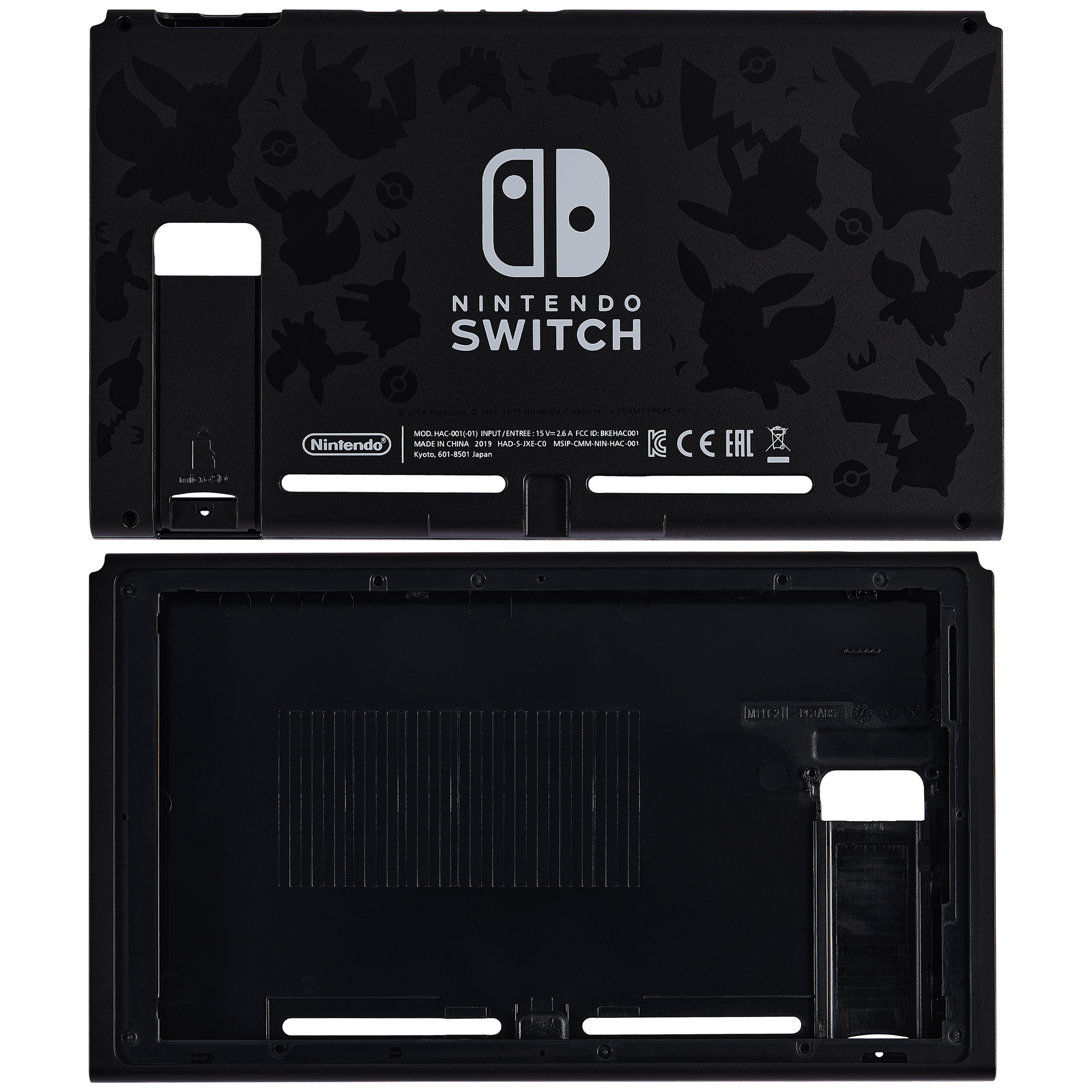 Back Cover for Nintendo Switch (HAC-001(-01) (Pikachu)