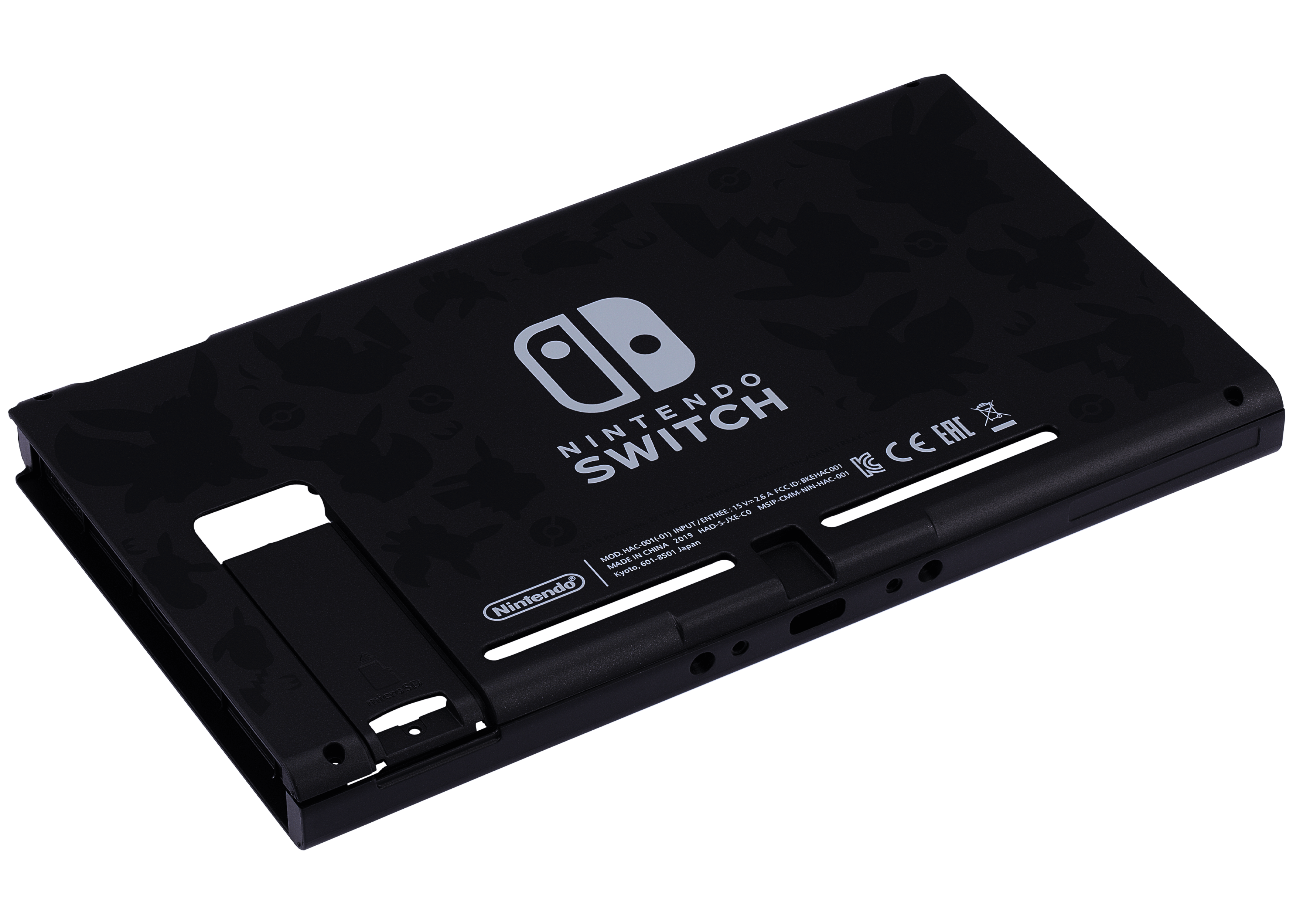 Back Cover for Nintendo Switch (HAC-001(-01) (Pikachu)