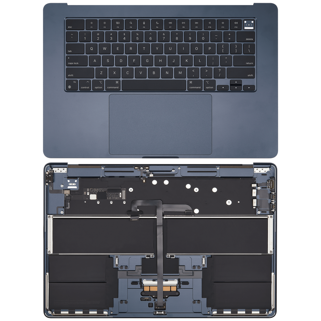 Topcase mit Akku und Tastatur für MacBook Air 15" A2941 Midnight