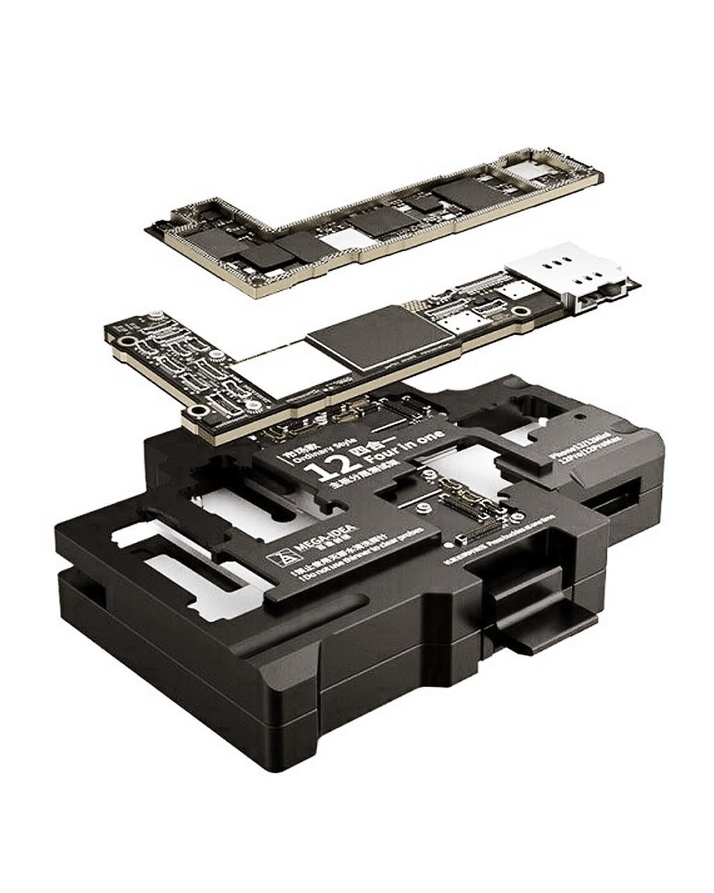 QianLi Motherboard Layer Test Frame (Ordinary Style) for iPhone 12 / 12 Pro / 12 Pro Max / 12 Mini (4-in-1)