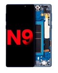 OLED Assembly with Frame for Samsung Galaxy Note 9 (Aftermarket Plus) (Ocean Blue)