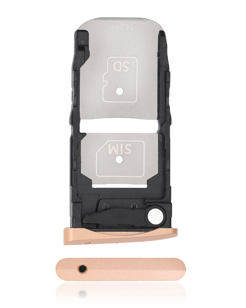 SIM-Kartenfach für Motorola Moto Z Force Droid (XT1650-02 / 2016) (Rose Gold)