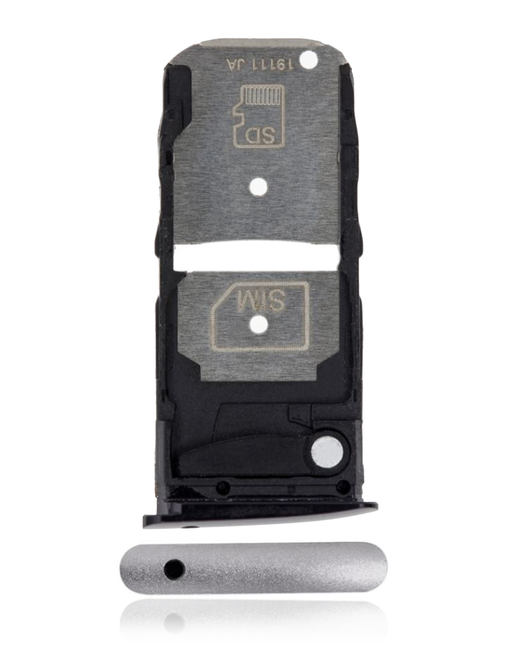 Einzelnes SIM-Kartenfach für Motorola Moto Z4 (XT1980 / 2019) (Frost White)