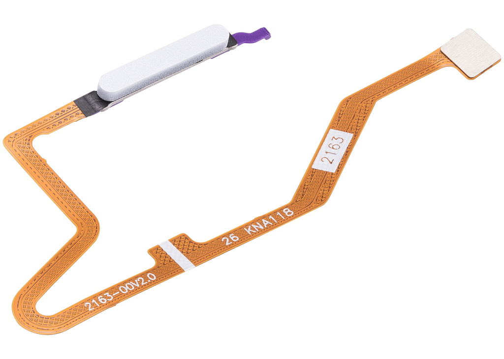 Fingerabdruckleser mit Flexkabel für Xiaomi Redmi Note 12 Pro+ (Arctic White)