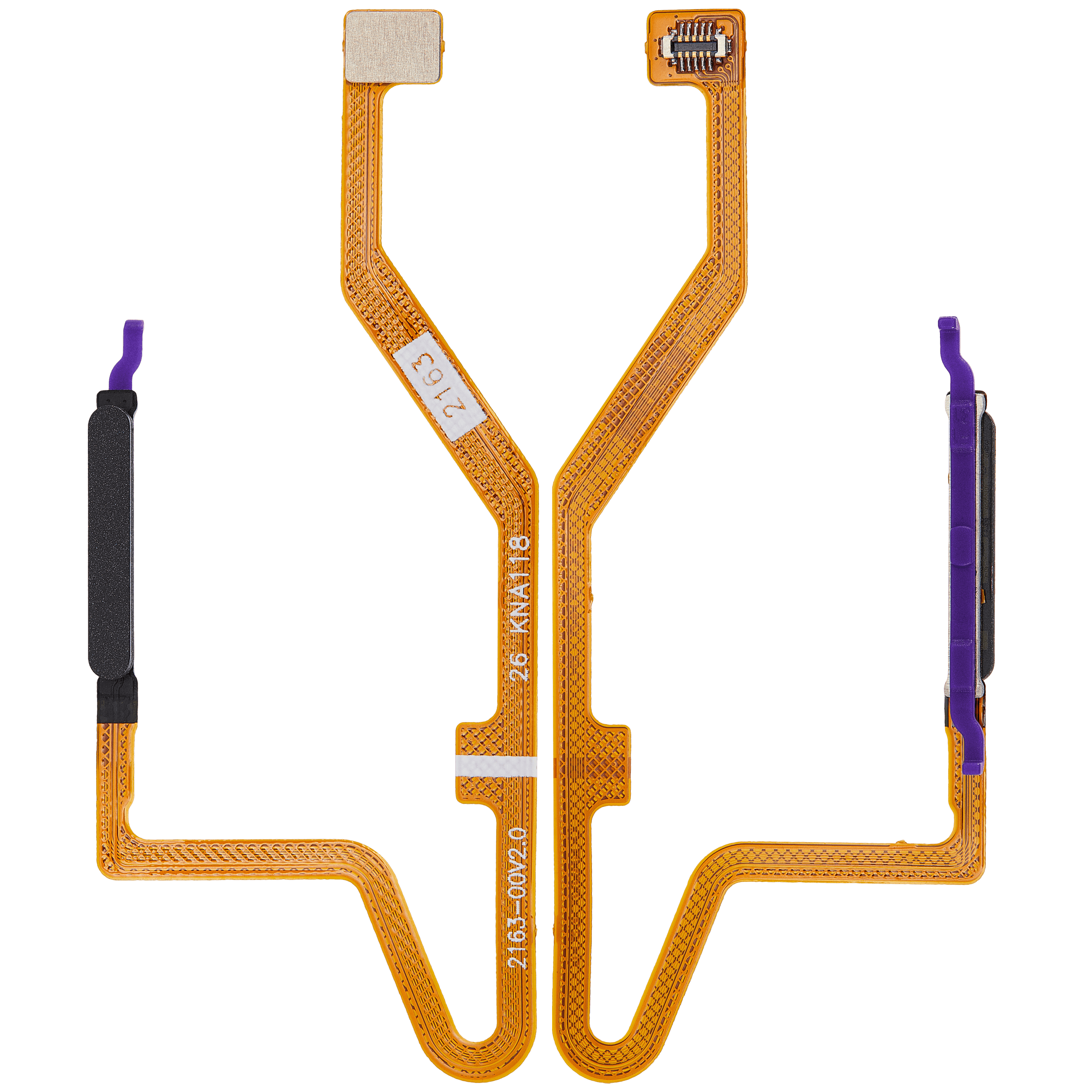 Fingerprint Sensor with Flex Cable for Xiaomi Redmi Note 12 Pro+ (Obsidian Black)