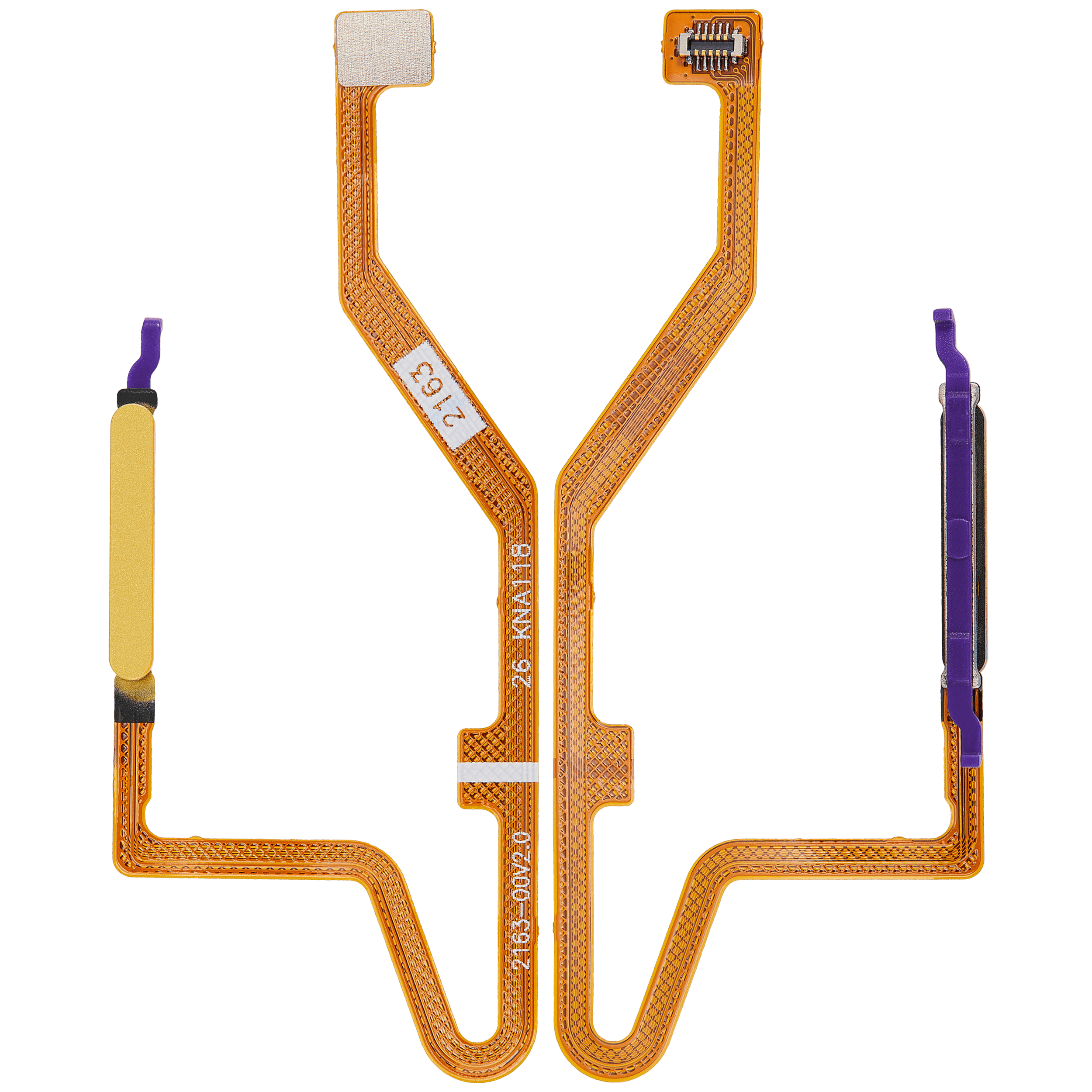Fingerabdrucksensor mit Flex-Kabel für Xiaomi Redmi Note 12 Pro+ (Gelb)